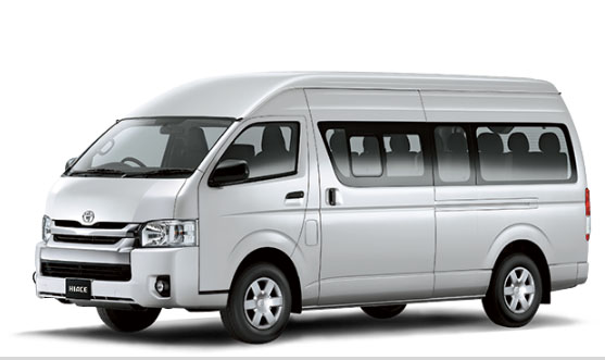 Sewa Hiace Premio Lepas Kunci