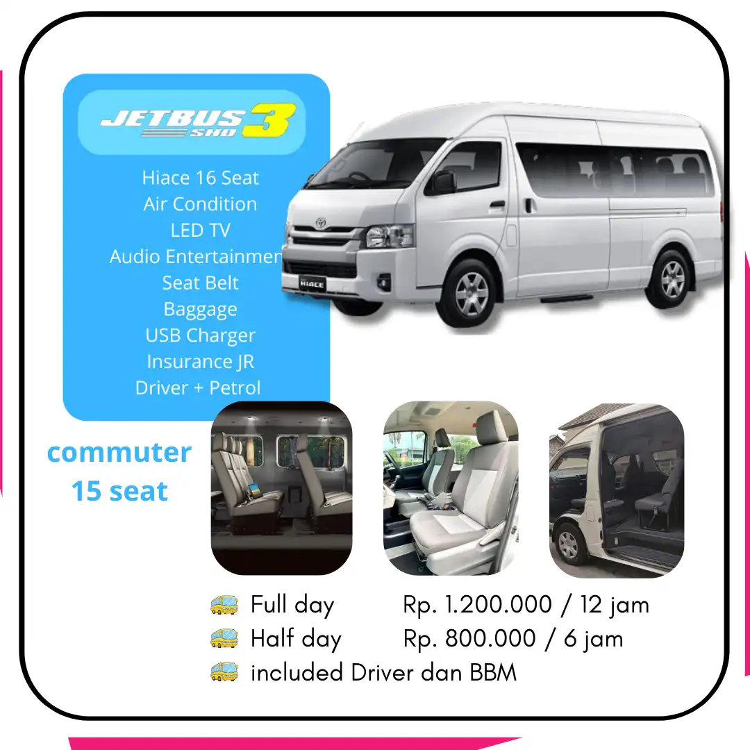 Sewa Hiace 15 Seat di Bali